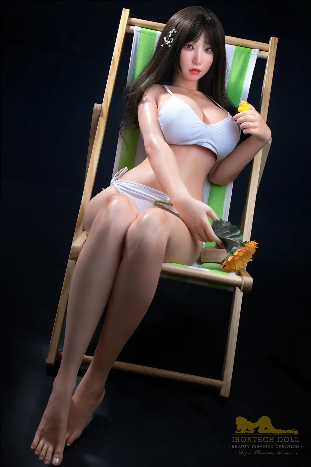 Silicone Doll Asian Girl Lirin 5ft 5' (165 cm) - STOCK/ G-Cup - Irontech Doll view 5
