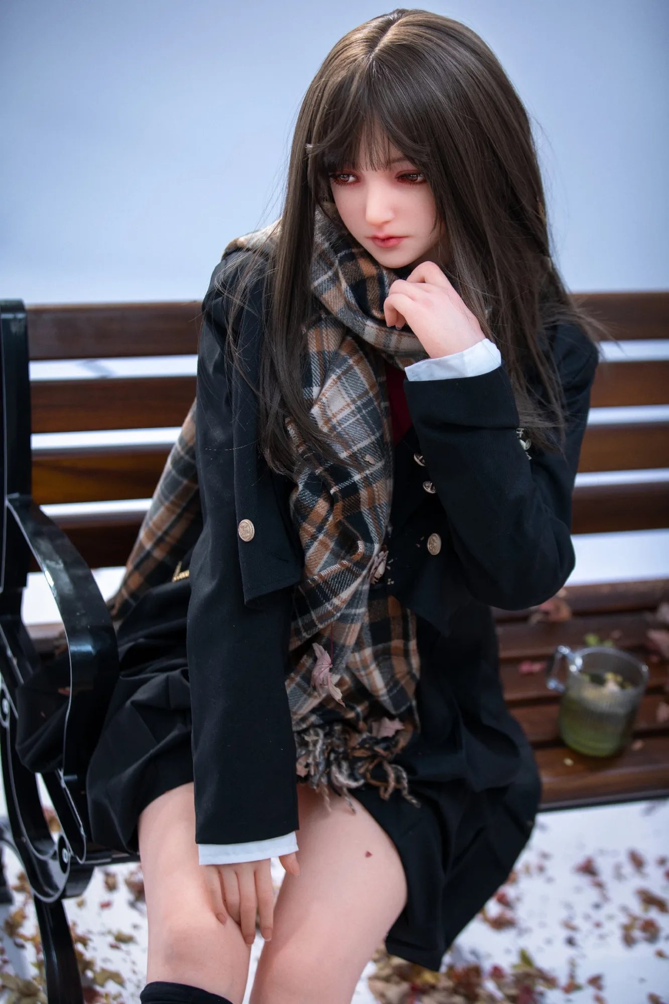 Silicone Sex Doll Schoolgirl Marisyn 5ft 1' (157 cm)/ B-Cup - XYcolo view 4