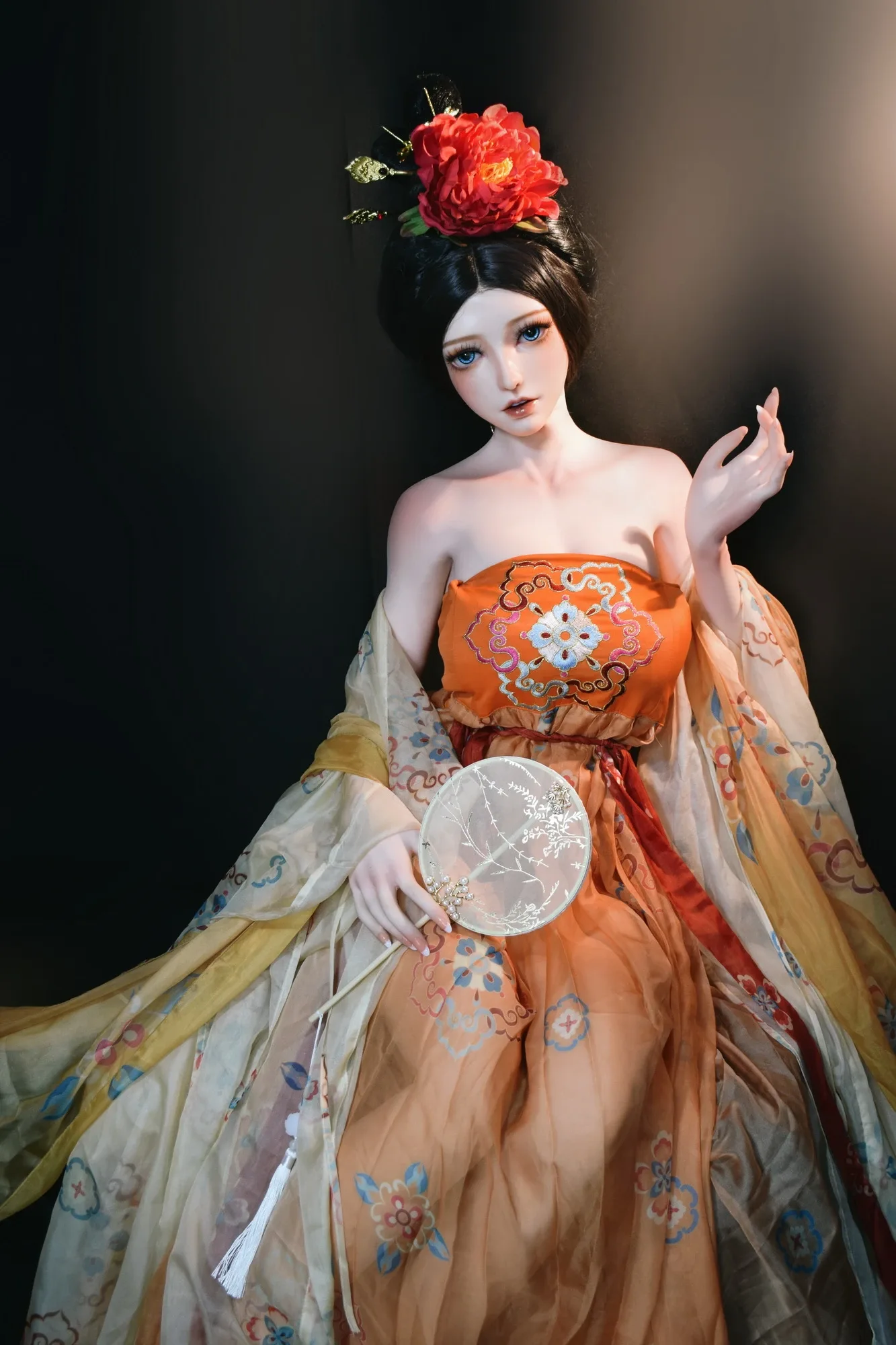 Sex Doll Black-haired Akime 4ft 11' (150 cm) - Elsa Babe view 2