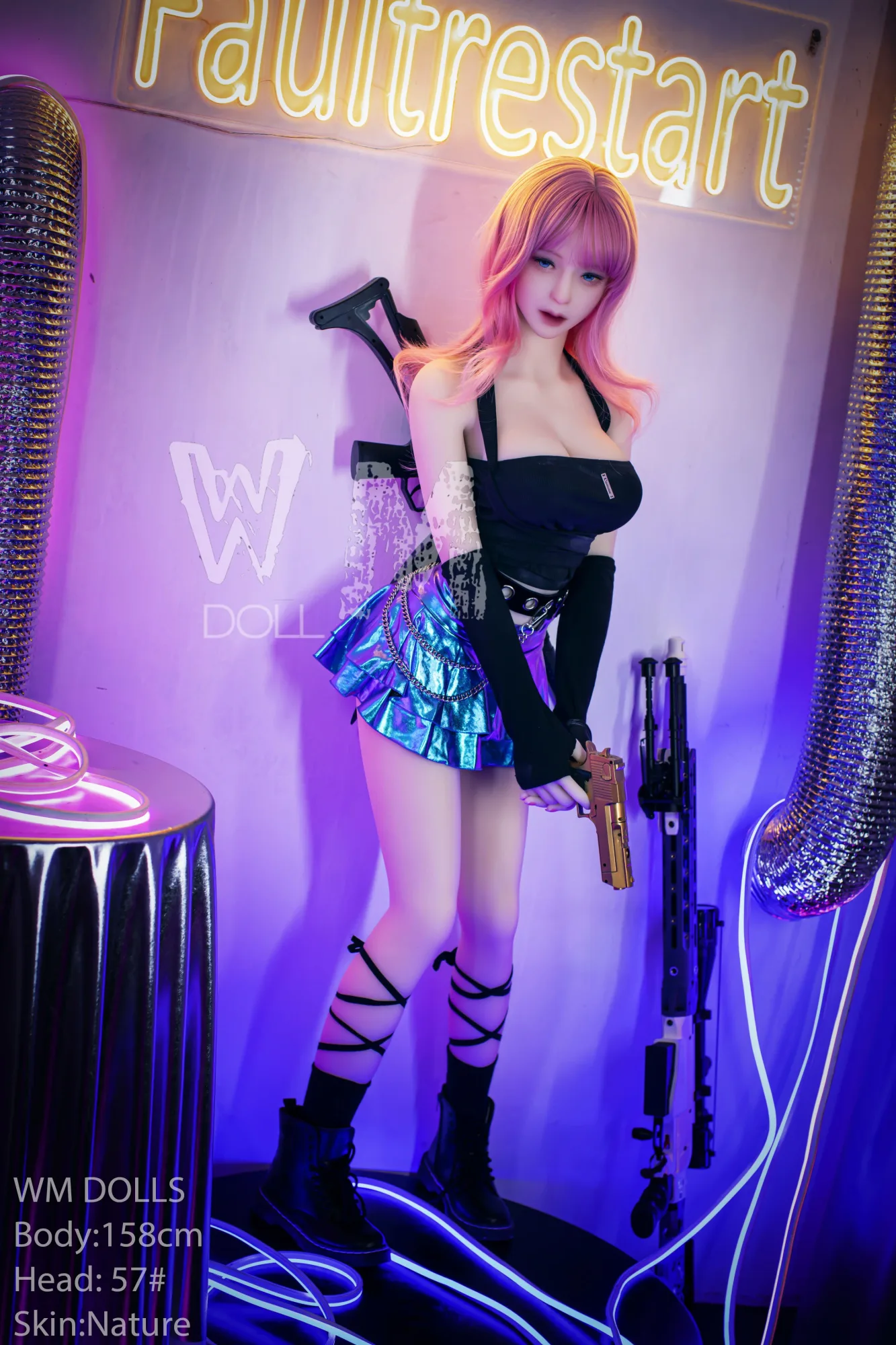 Real Sex Doll Asian Girl Kai 5ft 2' (158 cm)/ C-Cup - WM doll view 2