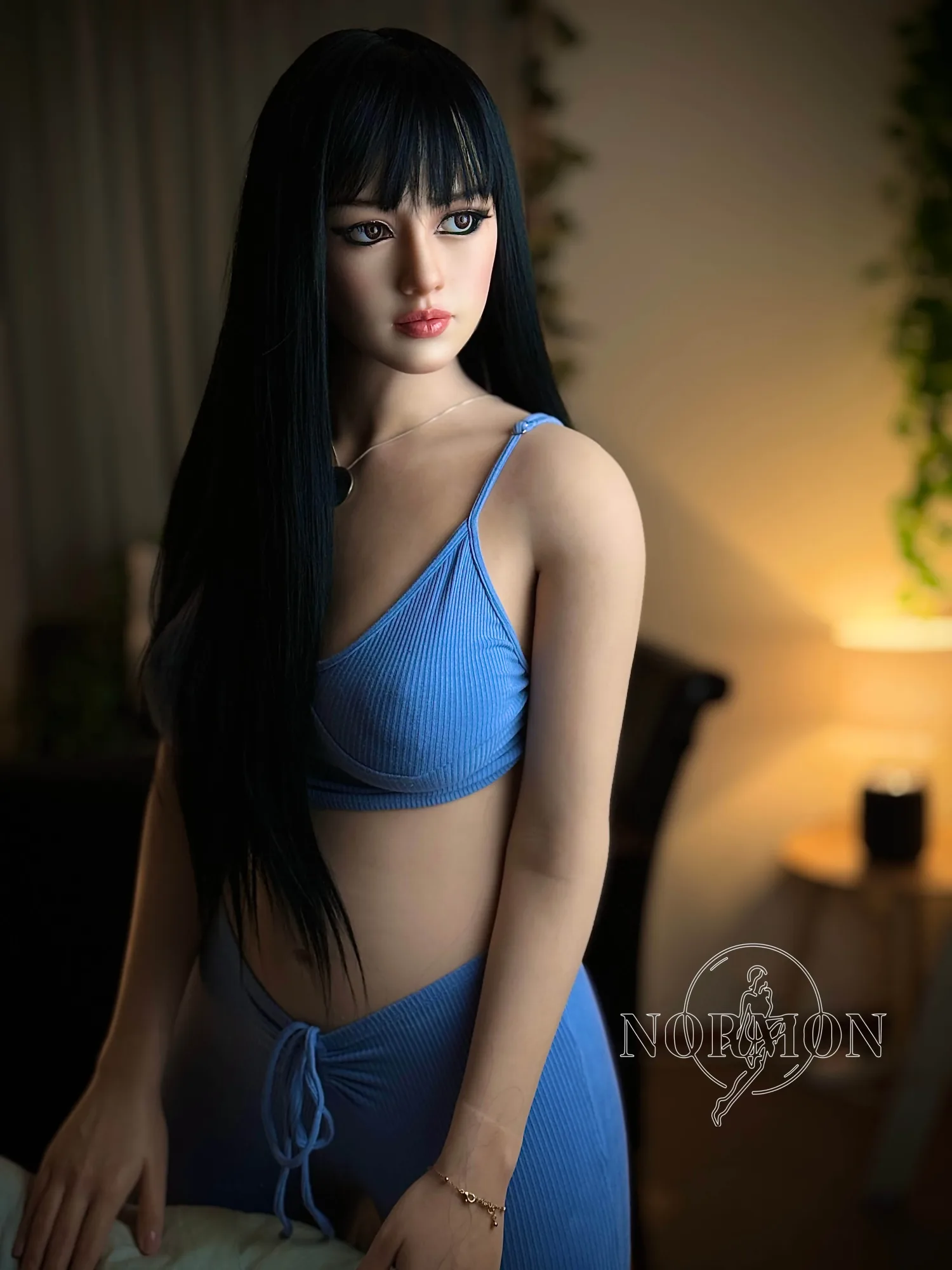 Realistic Sex Doll Black-haired Elin 5ft 6' (170 cm)/ C-Cup - NORMON Doll view 3