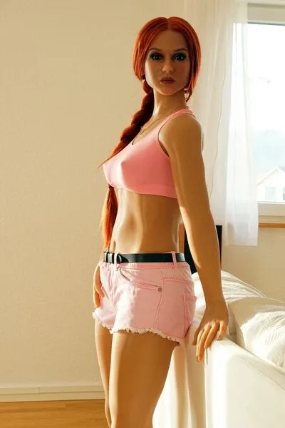 Silicone Doll Redhead Mariya 5ft 1' (156 cm)/ C-Cup - SMdoll view 2