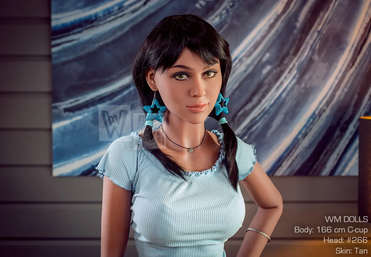 Real Sex Doll Black-haired Isabella 5ft 5' (166 cm)/ C-Cup - WM doll view 2