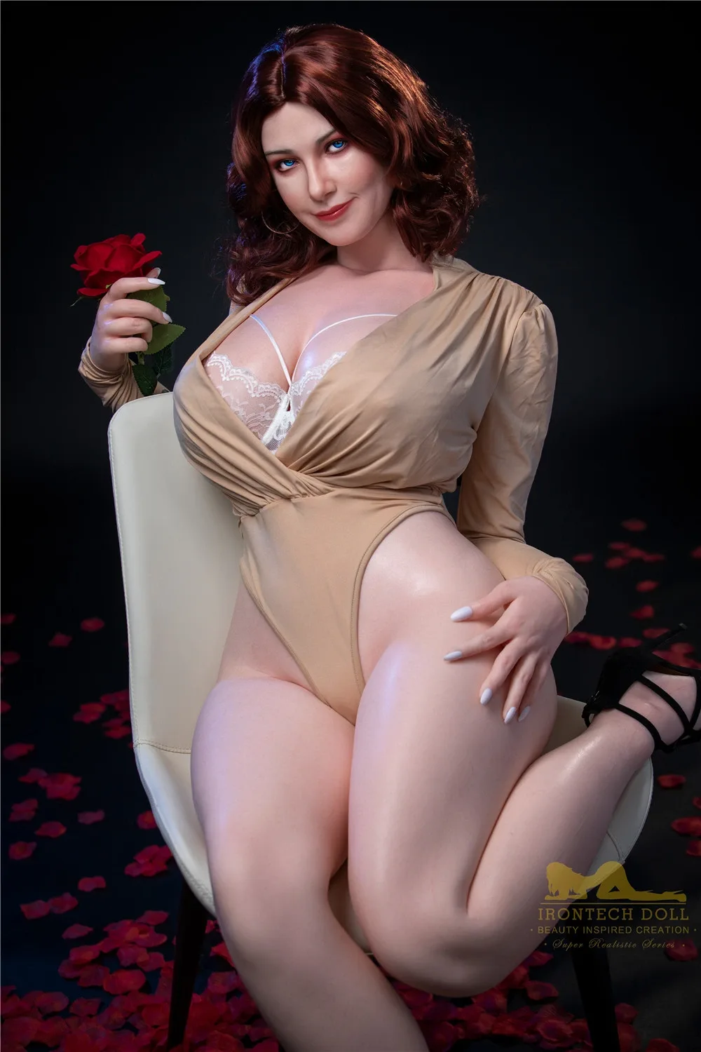 Silicone Sex Doll Seductive Rusian 5ft 2' (160 cm)/ H-Cup - Irontech Doll view 5