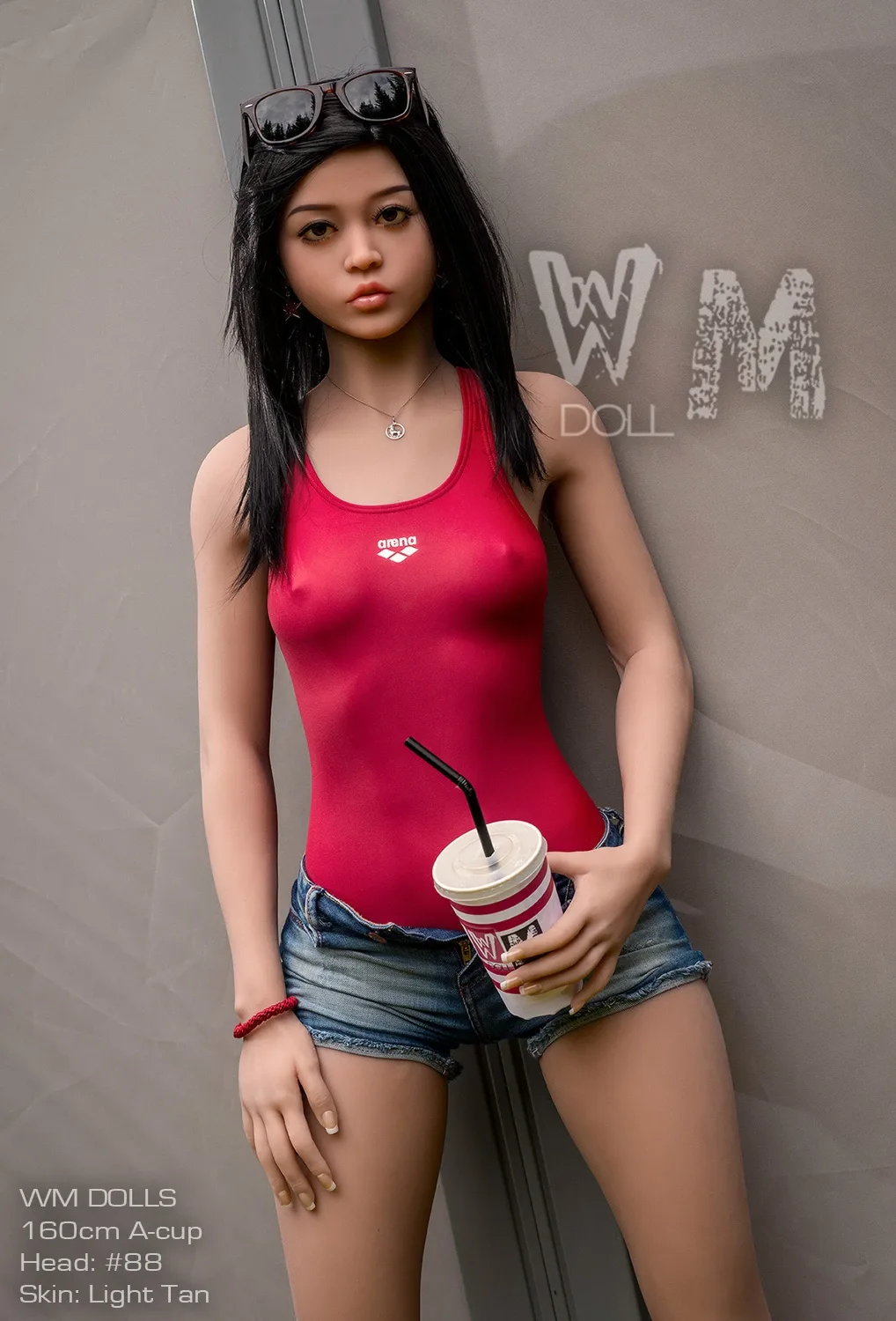 Real Sex Doll Seductive Tarin 5ft 2' (160 cm)/ A-Cup - WM doll view 7