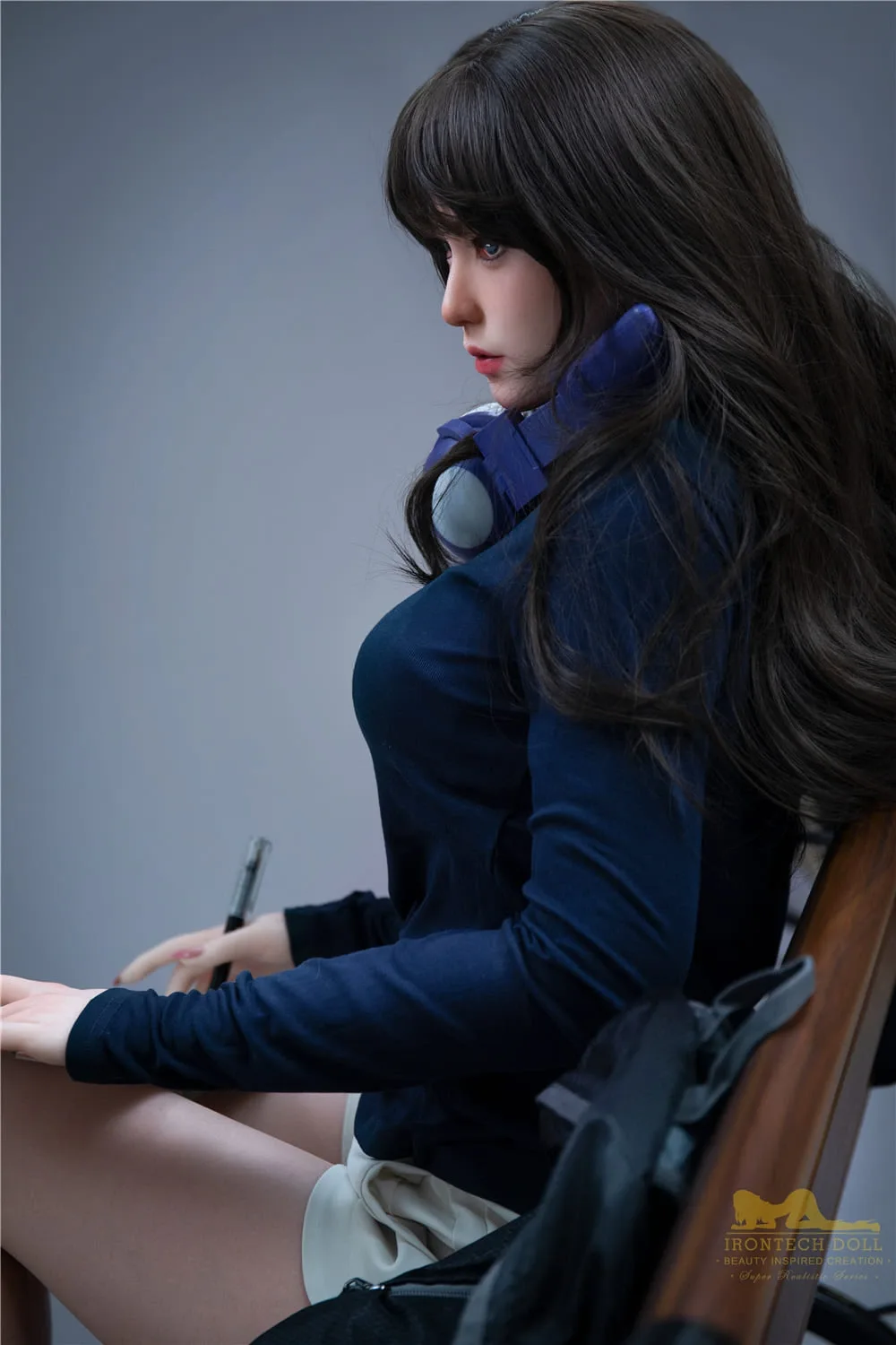 Silicone Sex Doll Asian Girl Aishyn 5ft 5' (166 cm) - STOCK/ D-Cup - Irontech Doll view 7