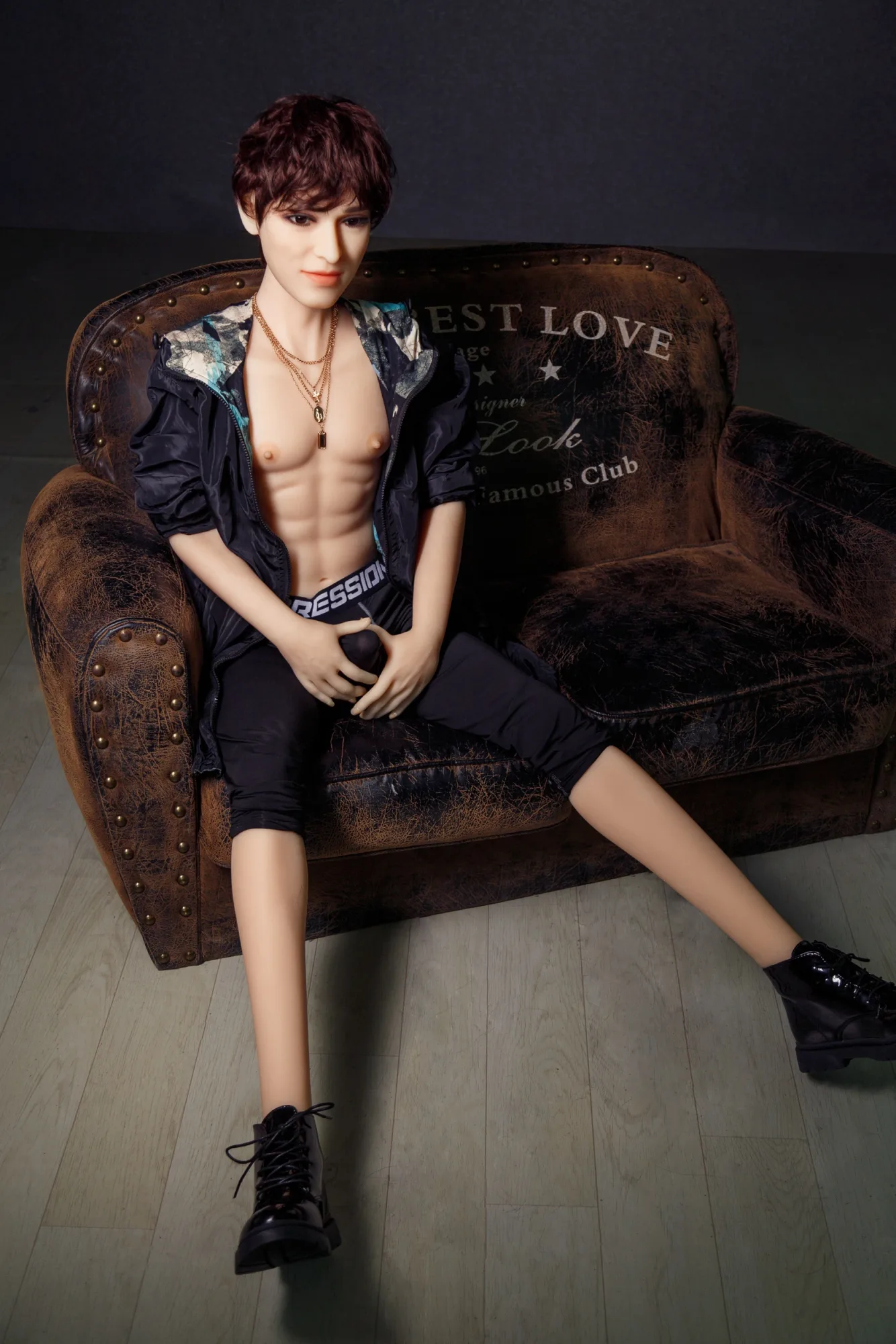 Male Sex Doll Muscular Romain 5ft 2' (160 cm) - AIBEI Doll view 2
