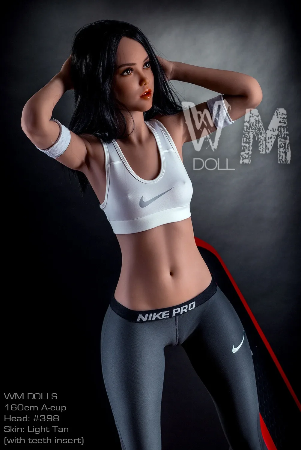 Sexy Doll Black-haired Kaira 5ft 3' (160 cm) - STOCK/ A-Cup - WM doll view 3