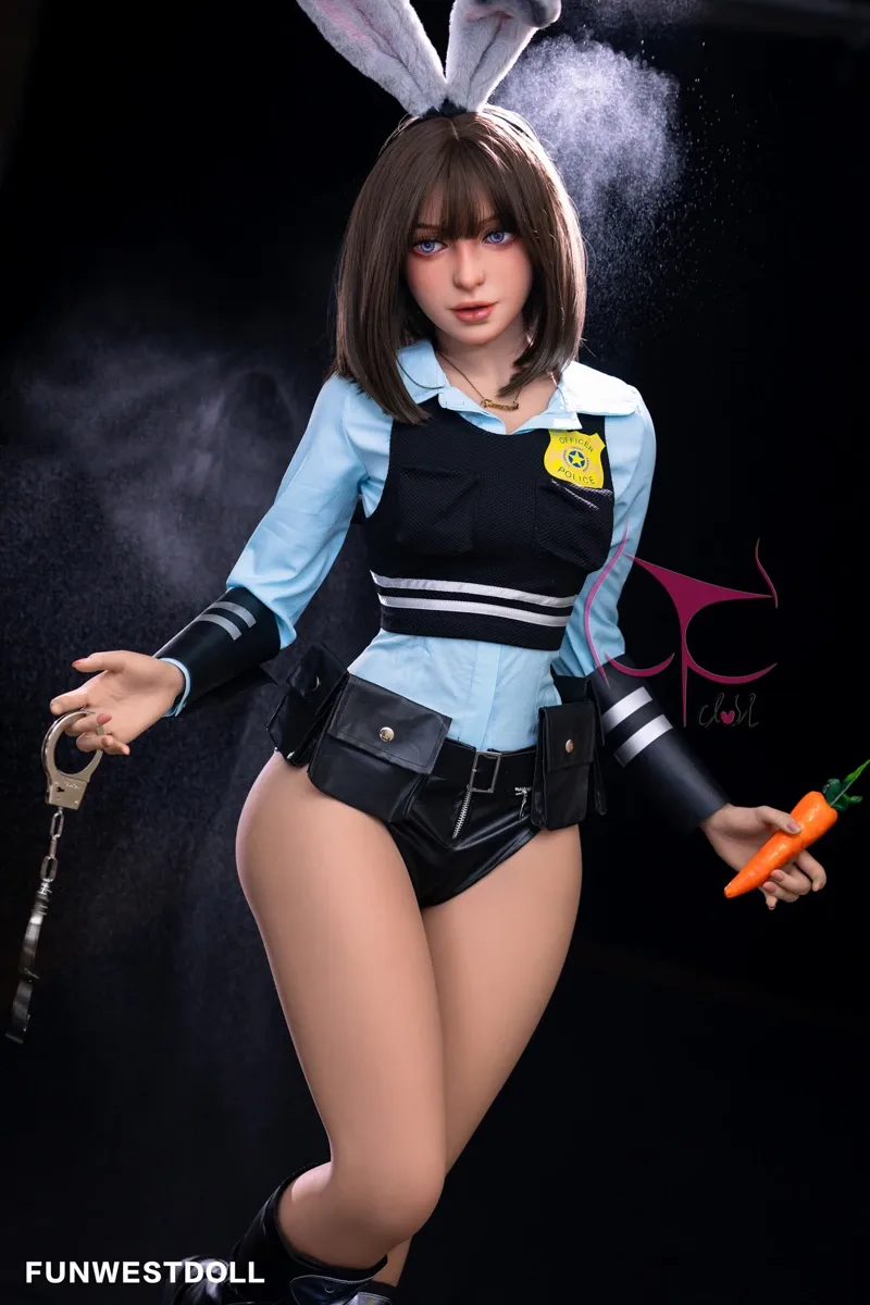 Real Sex Doll Brunette Neftali 5ft 1' (157 cm)/ C-Cup - FunWestDoll view 1