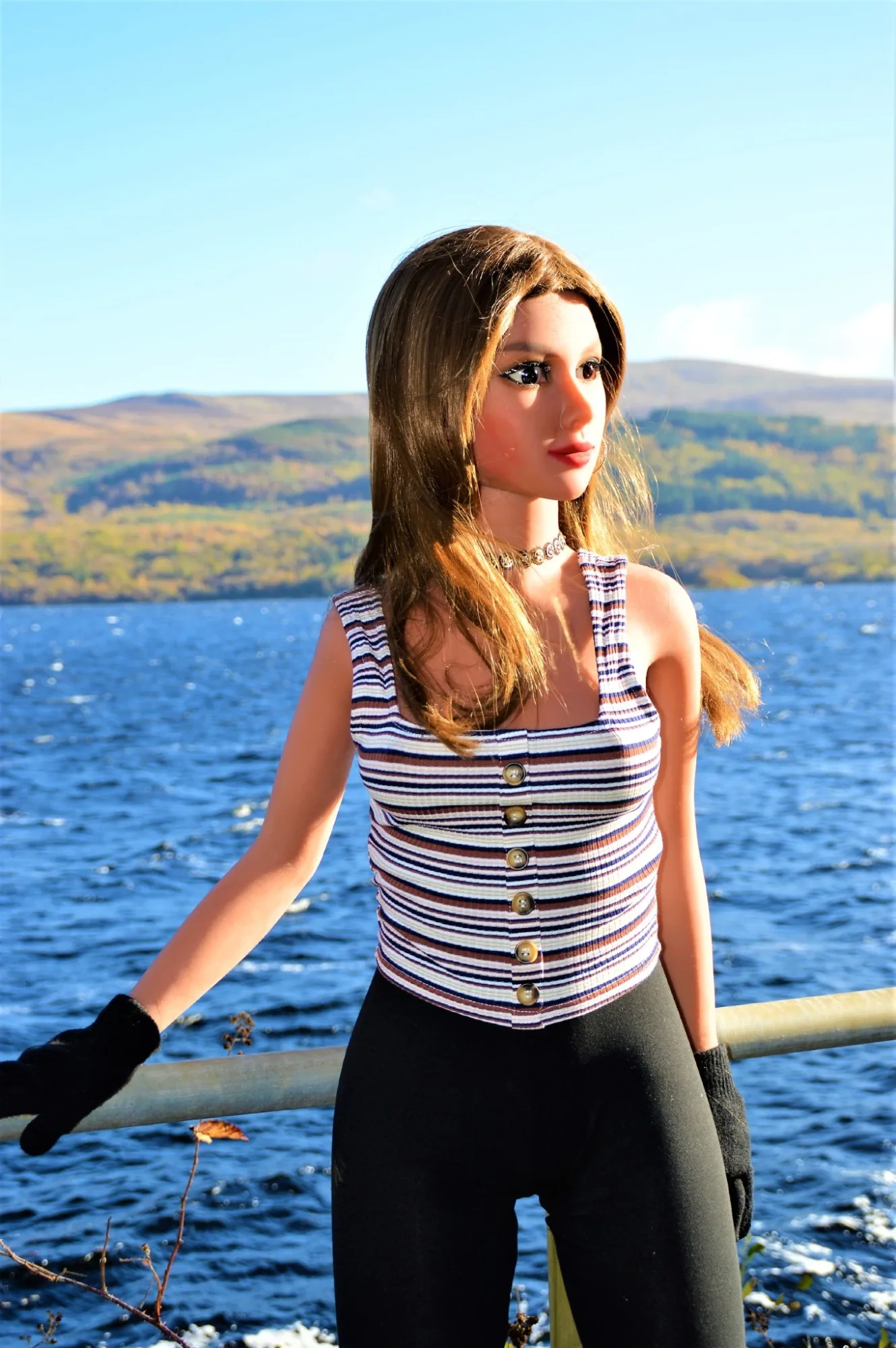Sexy Doll Brunette Hellen 5ft 1' (155 cm)/ B-Cup - Irontech Doll view 2